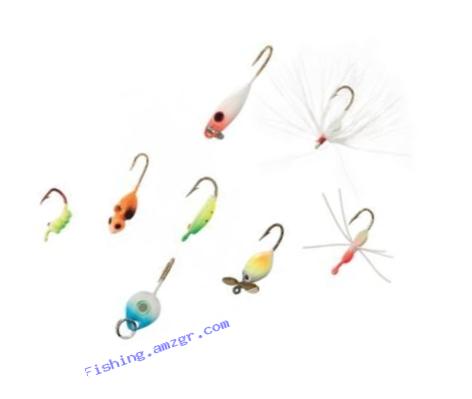 JB Lures PIP10 Panfish Ice Kit No.10 Assorted Lures (8-Piece)