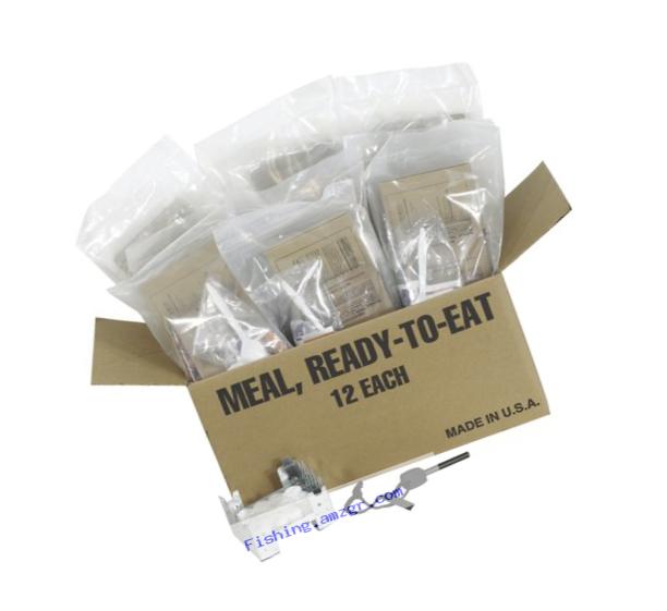 Northstar Survival 12 Complete Meals MRE with Stove, Fuel, and Fire Starter