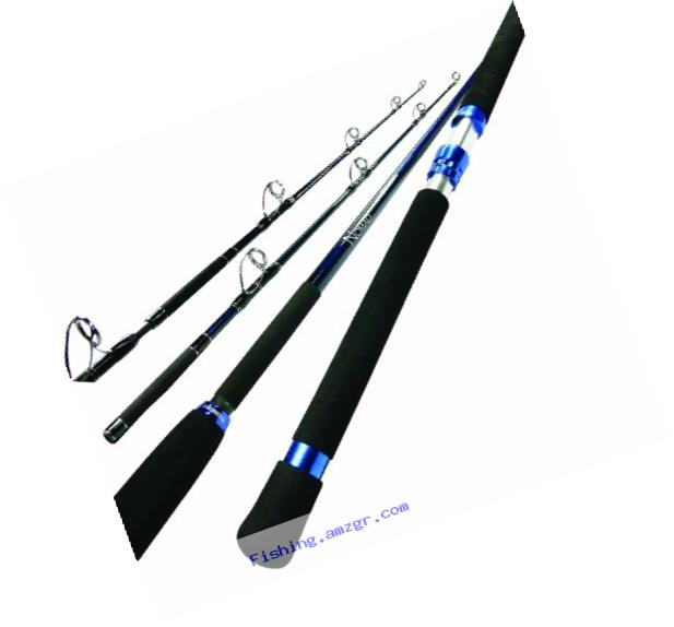 Okuma NOMAD Travel Spinning Rod (30 -60 Lbs, 7-Feet, Medium-Heavy)