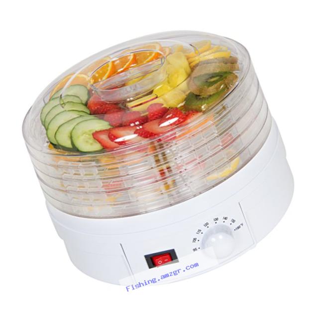 Best Choice Products Portable 5-Tray Electric Food Dehydrator, Adjustable Thermostat
